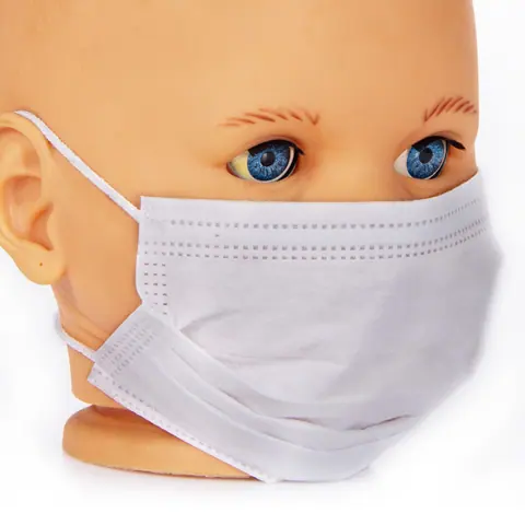 Comfort Plus  3 Katlı Cerrahi Full Ultrasonic Maske Çocuk Meltblown lu - 1