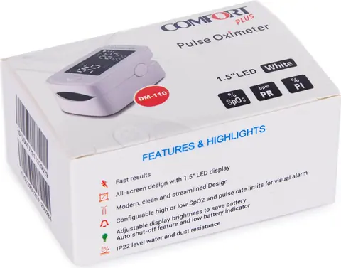 Comfort Plus DM-110 Parmak Tipi Pulseoksimtre Cihazı - 1