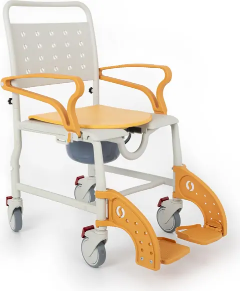 Comfort Plus DM-8088A Banyo ve Tuvalet Sandalyesi (Turuncu) - 1