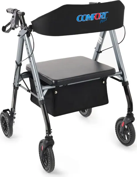 Comfort Plus DM-9200 XXL Oturma Yeri Geniş Rolatör Yürüteç - 1
