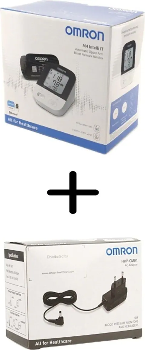 M4 Intelli It Hem-7155t-Ebk Tansiyon Aleti + Adaptör Set