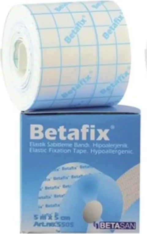 Betafix Esnek Sabitleme Bandı Tıbbi Flaster 5m x 5cm