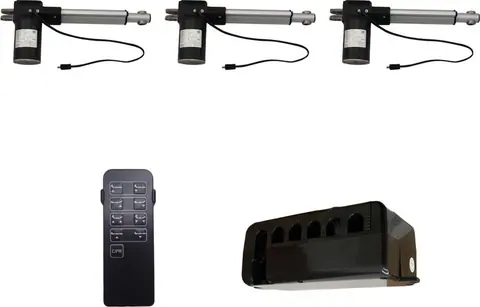 3’lü Motor Seti + Kontrol Ünitesi ve Kumanda