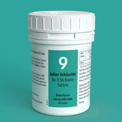 Adler Pharma Adler Schüssler No.9 D6 Biotin Tablet. - 1
