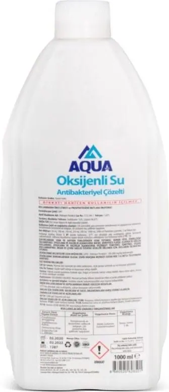 Aqua Oksijenli Su 1lt - 1