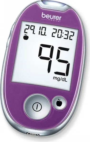 Beurer GL 44 Kan Şekeri  Ölçer Aleti (Mor) - 1