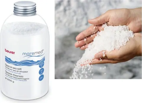 Beurer MK 500 İçin 1250 g Özel Deniz Tuzu ve Filtreler