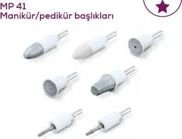 Beurer MP 41 Manikür/Pedikür Başlıkları