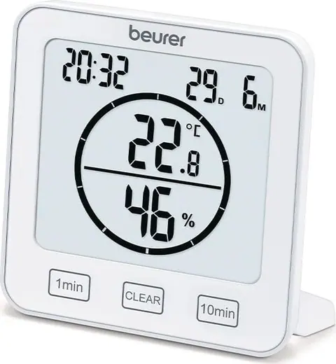 Beurer Termo/Higrometre - Ortam/Oda Sıcaklık ve Nem Ölçer HM 22