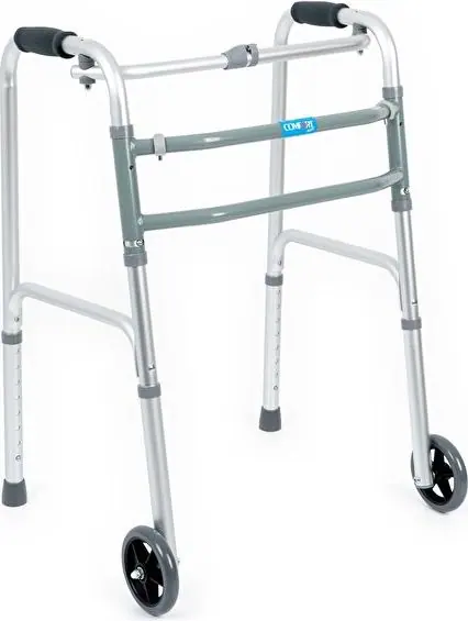 Comfort Plus Dm912-5 Yetişkin 2 Tekerlekli Alüminyum Wolker Yürüteç - 1