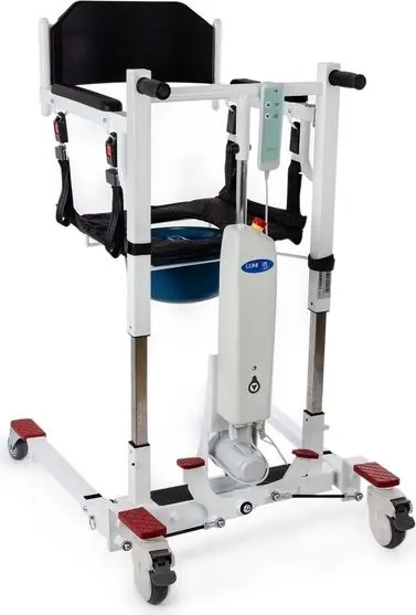 Comfort Plus Portatif Hasta Transfer Lifti | Motorlu Kaldırma,Demonte Tasarım,Şarjlı Batarya DM-190U - 1