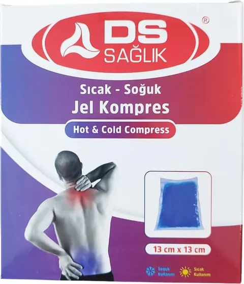 Damla Sağlık Sıcak / Soğuk Jel Kompres 13×13 cm 2 Adet - 1