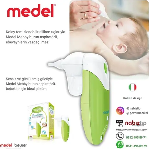 Medel Mebby Burun Aspiratörü