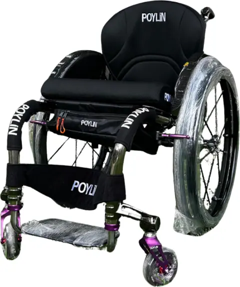 Poylin P153 Titanyum Aktif Tekerlekli Sandalye - 1