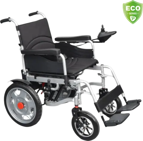 Poylin P200E Katlanabilir Akülü Tekerlekli Sandalye - 1
