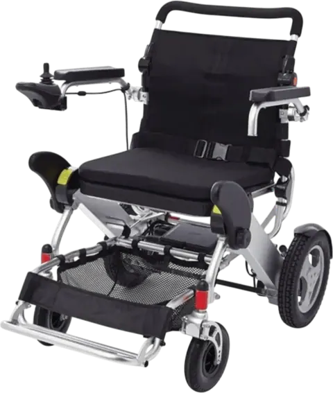 Poylin P209 Small Katlanabilir Ultra Hafif Lityum Akülü Tekerlekli Sandalye - 1