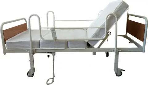 PY151 2 Motorlu Ekonomik Hasta Karyolası + 4 Parçalı Yatak - 1