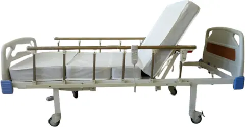 PY152 2 Motorlu ABS Başlıklı Hasta Karyolası + 4 Parçalı Yatak - 1
