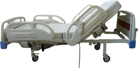 PY152/A 2 Motorlu Full ABS Hasta Karyolası + 4 Parçalı Yatak - 1