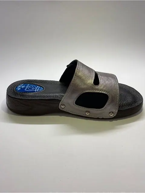Siyo Comfort Memory Foam Taban Hakiki Deri Halluks Valgus Kemik Çıkıntısı Ve Topuk Dikeni Terliği - 1