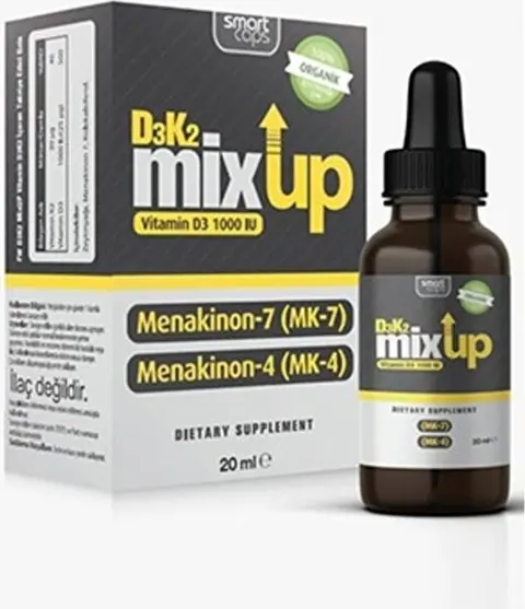 Smartcaps Organik D3k2 Vitamin 20 Ml Organik Sertifikalı,