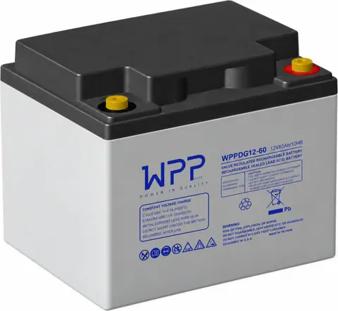 WPP 12V 60AH Jel Akü