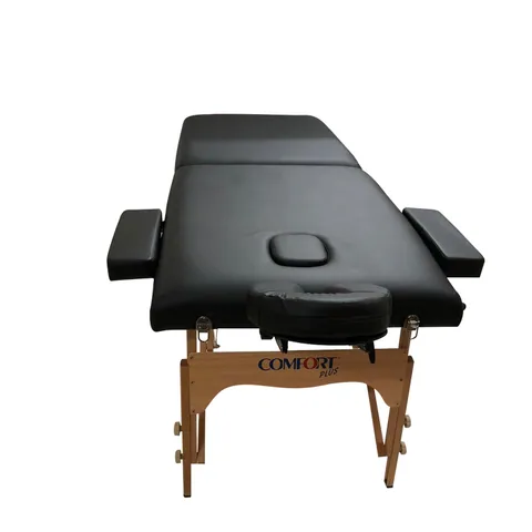 Comfort Plus Ahşap Masaj Masası İthal 201-Siyah 3