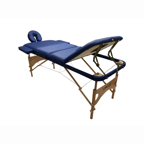 Comfort Plus Ahşap Masaj Masası İthal 305-Mavi 2