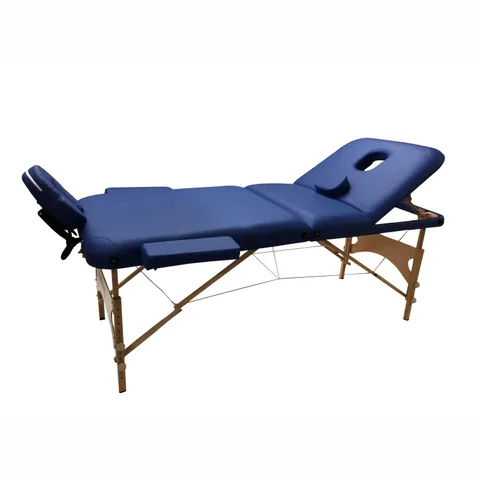 Comfort Plus Ahşap Masaj Masası İthal 305-Mavi 3