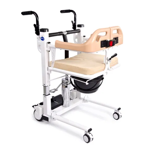 Comfort Plus DM-160 Tuvaletli Tekerlekli Sandalye (MANUEL) Ayak Pedallı 2