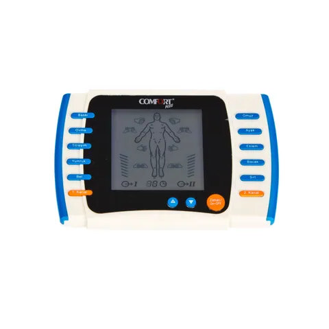 Comfort Plus DM-214 Konuşan 2 Kanallı Tens Cihazı (Terlikli ve Adaptörlü)