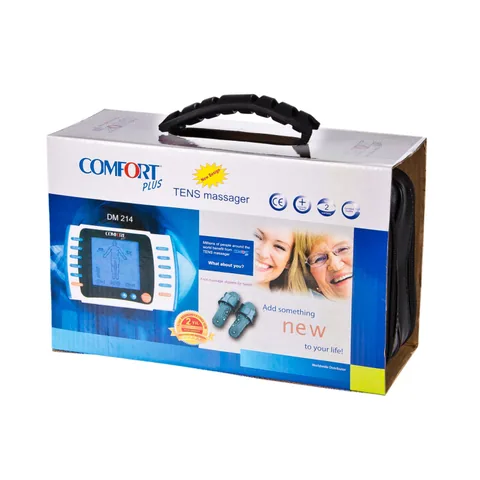 Comfort Plus DM-214 Konuşan 2 Kanallı Tens Cihazı (Terlikli ve Adaptörlü) 2