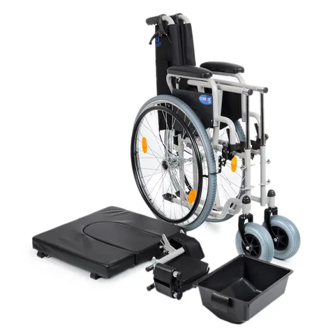 Comfort Plus DM-550 50cm Tuvalet WC Özellikli Tekerlekli Sandalye 8