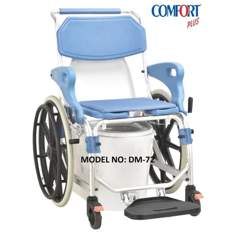 Dm-72 Banyo Ve Tuvalet Özellikli Tekerlekli Sandalye Kutusu Açılmamış Sıfır Comfort Plus 4