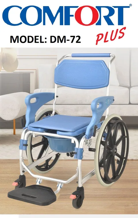 Dm-72 Banyo Ve Tuvalet Özellikli Tekerlekli Sandalye Kutusu Açılmamış Sıfır Comfort Plus 8