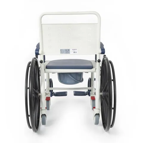 Comfort Plus DM-8088B Banyo ve Tuvalet Sandalyesi (Lacivert) (6 Tekerlekli) 4