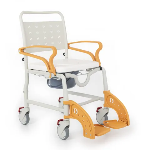 Comfort Plus DM-8088C Soft Banyo ve Tuvalet Sandalyesi (Turuncu)