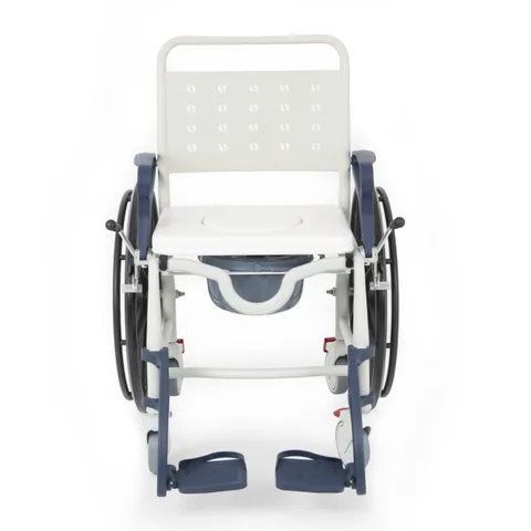 Comfort Plus DM-8088D Soft Lacivert Banyo ve Tuvalet Tekerlekli Sandalye 2