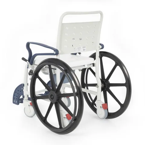 Comfort Plus DM-8088D Soft Lacivert Banyo ve Tuvalet Tekerlekli Sandalye 3