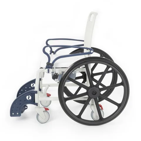 Comfort Plus DM-8088D Soft Lacivert Banyo ve Tuvalet Tekerlekli Sandalye 4