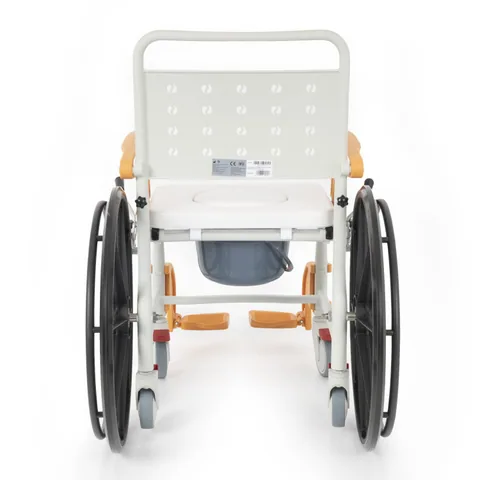 Comfort Plus DM-8088D Soft Turuncu Banyo ve Tuvalet Tekerlekli Sandalye 4