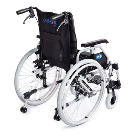 Comfort Plus DM-Strong New 45 cm Hafif Alüminyum Manuel Tekerlekli Sandalye 4