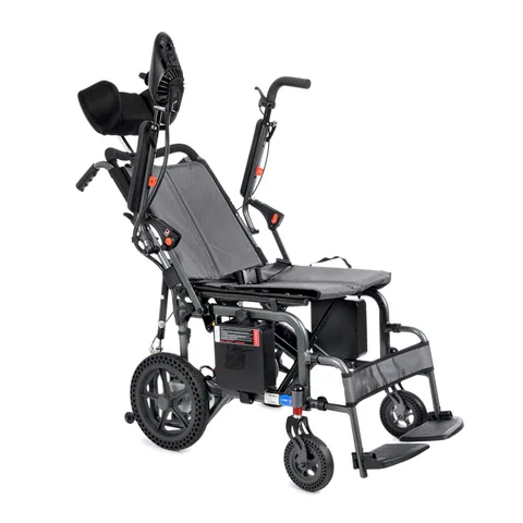 Comfort Plus DY01102 Portatif Lityum Pilli (Akülü) Tekerlekli Sandalye Baş Destekli, Sırt Yatar 6