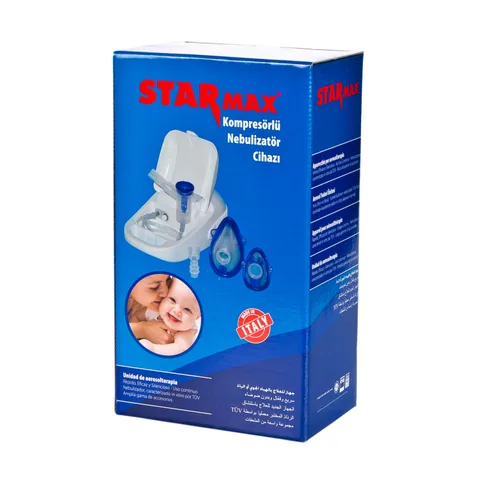 Starmax F400 Kompresörlü Nebulizatör Cihazı (Orjinal İtalyan Üretimi) 4
