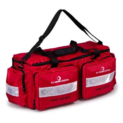 Comfort Plus İlk Yardım Çantası 2 Çepli Büyük Boy Kırmızı 2