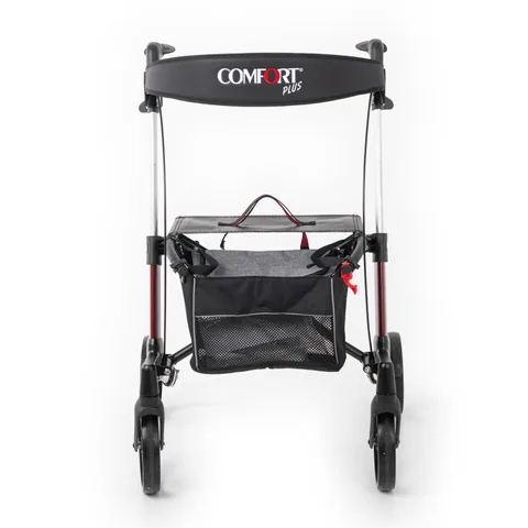 Comfort Plus Spırıt X3 Bordo Alüminyum Lux Rolatör Yürüteç 6