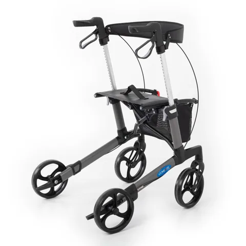 Comfort Plus Spırıt X3 Gri Alüminyum Lux Rolatör Yürüteç 3