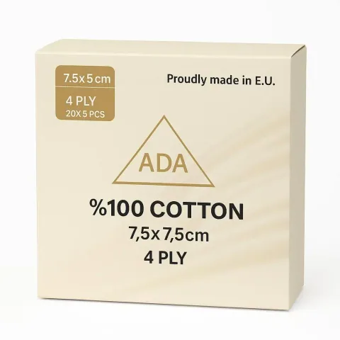 ADA GAZ KOMPRES 5 LI ZARFDA 100 LU STERIL