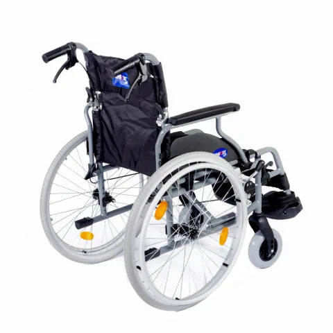 Comfort Plus DM-317 Grey Hafif Alüminyum Özellikli Tekerlekli Sandalye 5