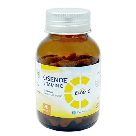OSENDE Vitamin C Takviye Edici Gıda 60 Kapsül